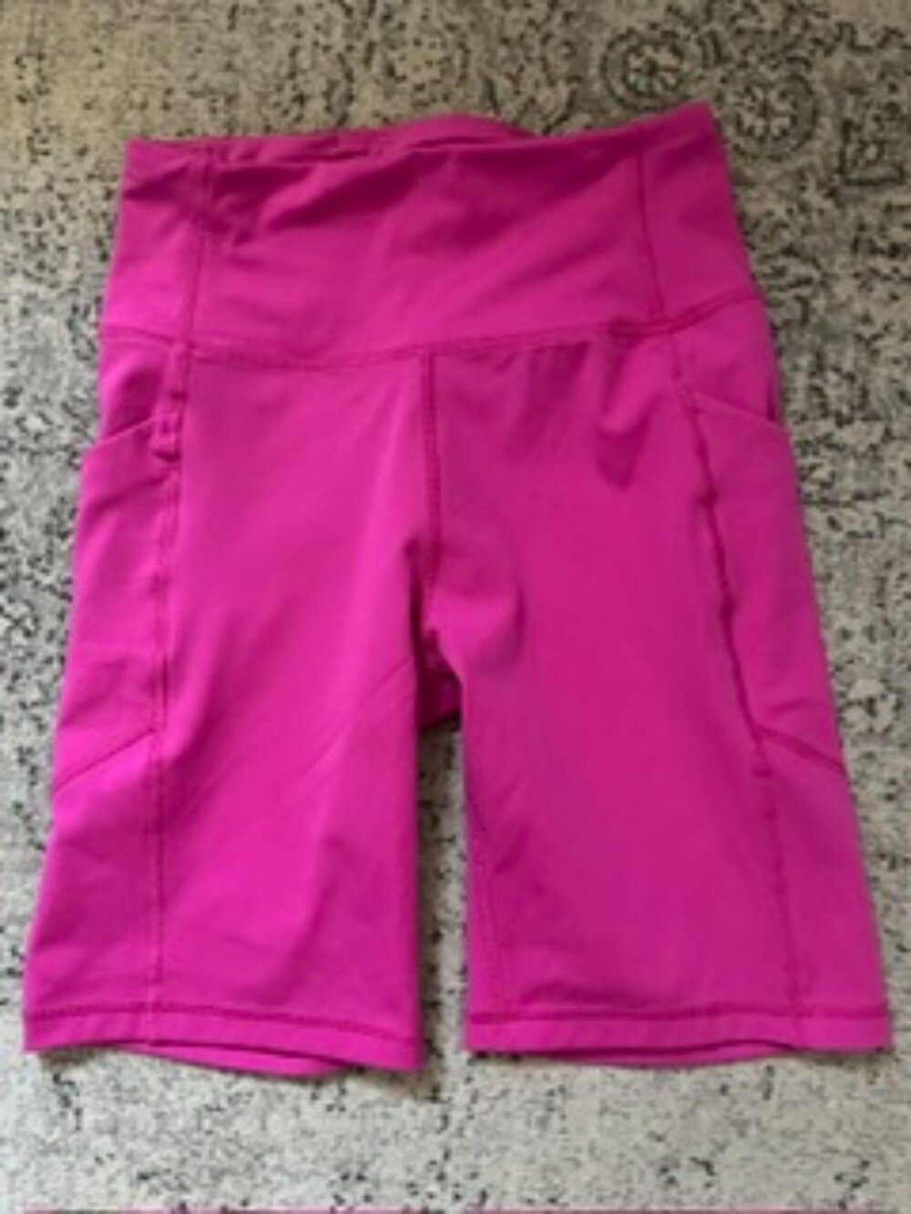 🧡3/$15 FIGS Pink Athletic Shorts Two Side Pockets XS